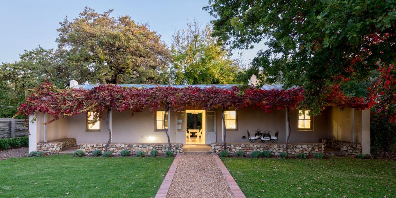 La Chataigne Wines & Guest Cottages Franschhoek Exterior foto