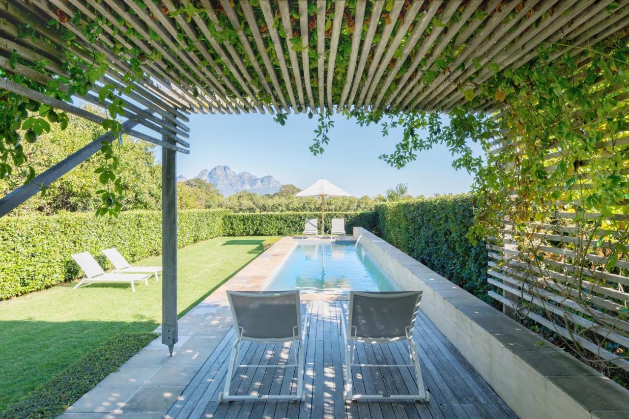 La Chataigne Wines & Guest Cottages Franschhoek Exterior foto