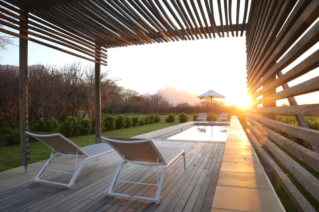 La Chataigne Wines & Guest Cottages Franschhoek Exterior foto